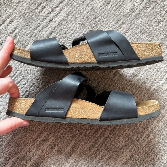 Birkenstock Black Dual-Strap Women’s Sandals - Picture 5 of 7